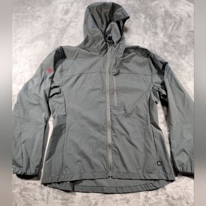 Wild Things Women Grey Nylon Jacket Size Medium NWOT